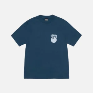 NAVY Blue 8 BALL TEE PIGMENT DYED